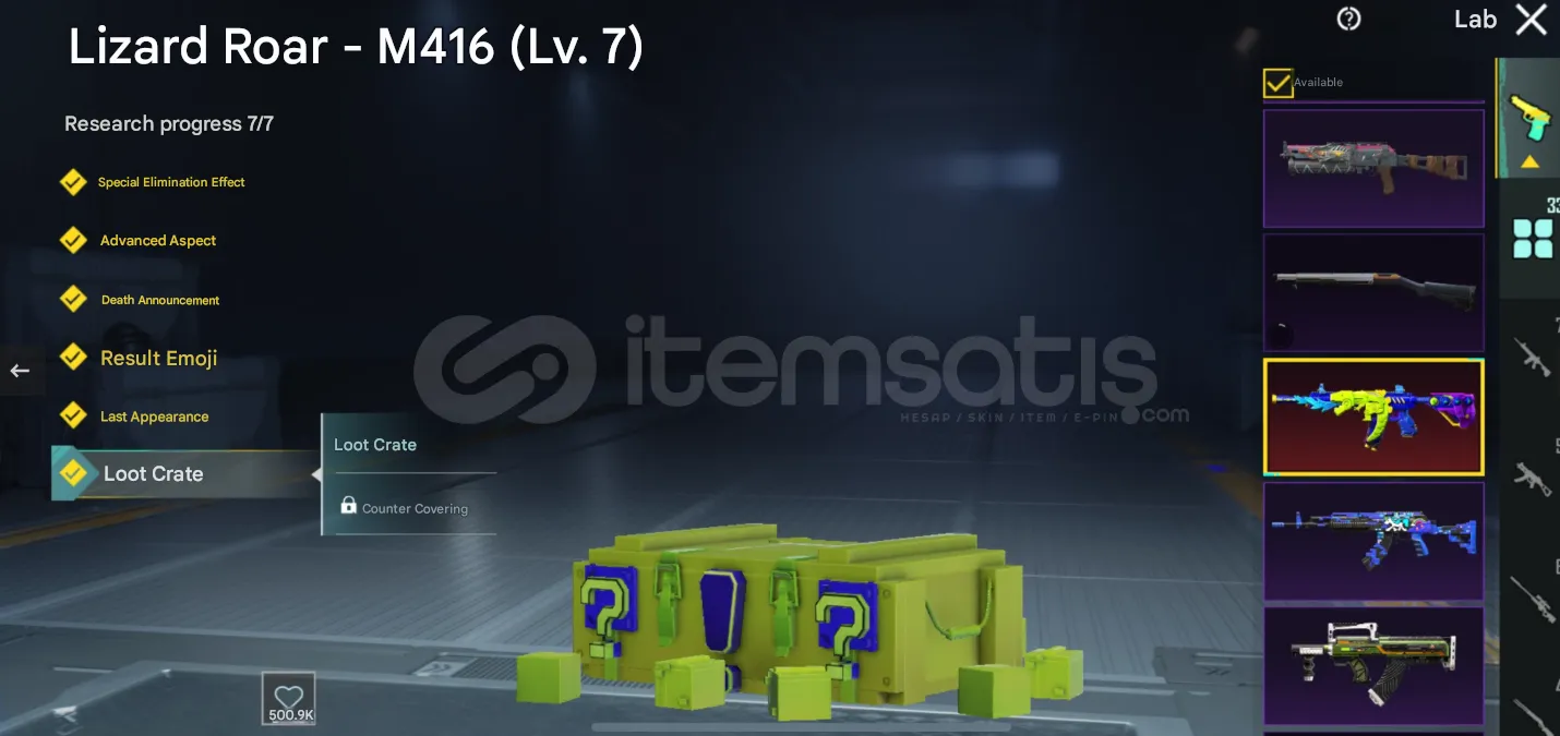 PGM577 M416 Roaring Immolation L6, Mythic Ice Ballet Set, MG3 Dragon L5, Cat+Dog Pets, Legendary Dacia (G)